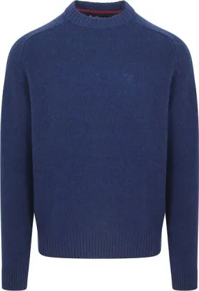 Barbour  Grangetown Trui Wol Kobaltblauw
