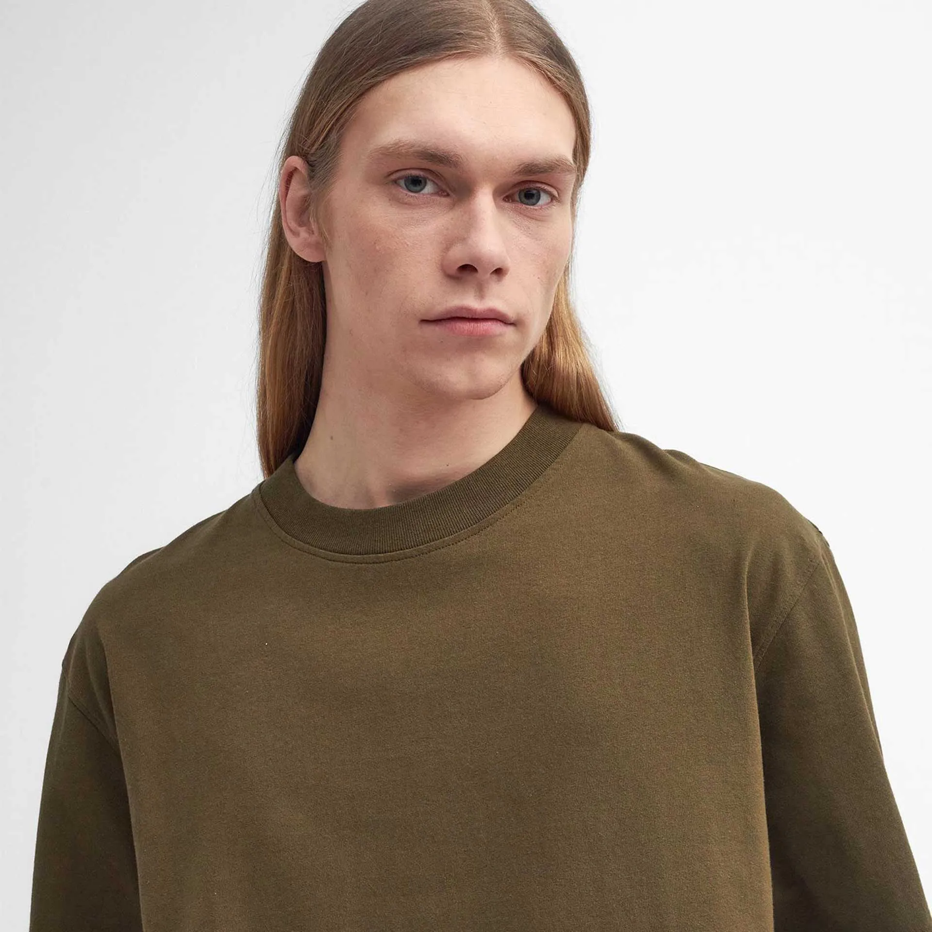 BARBOUR TSHIRT GROEN            