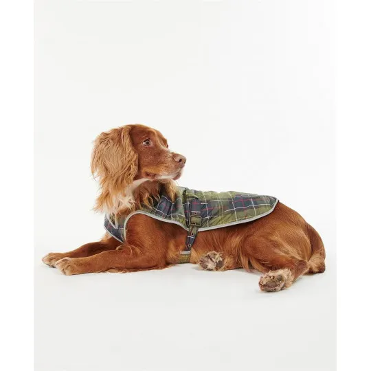 Barbour Waterproof Tartan Dog Coat