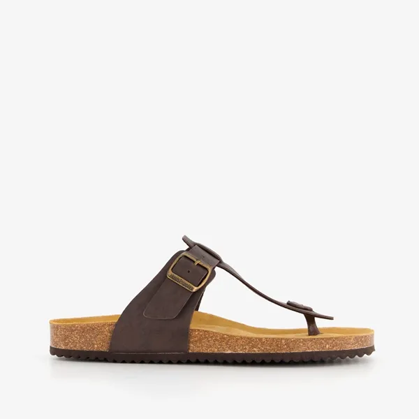 Hush Puppies heren bio teenslippers bruin