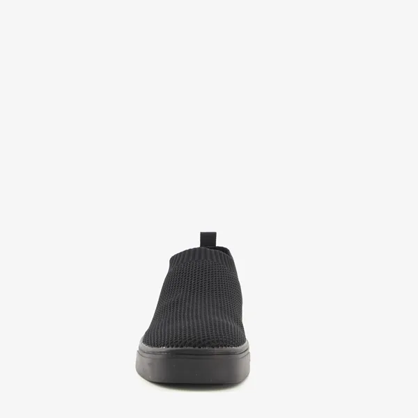 Hush Puppies lage dames sok sneakers zwart