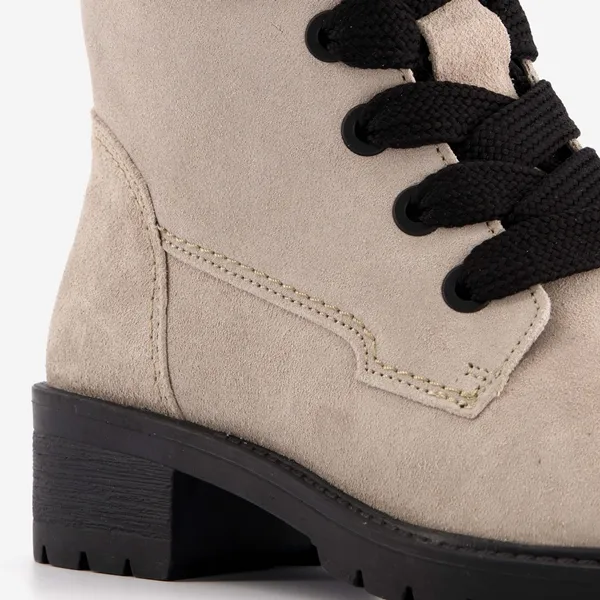 Hush Puppies suede dames veterboots
