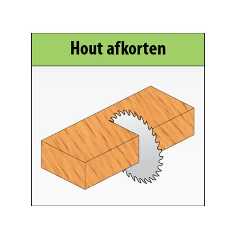 JHV HM handcirkelzaag met wisseltand