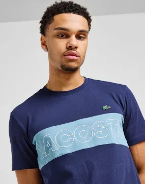 Lacoste Colour Block Branded T-Shirt