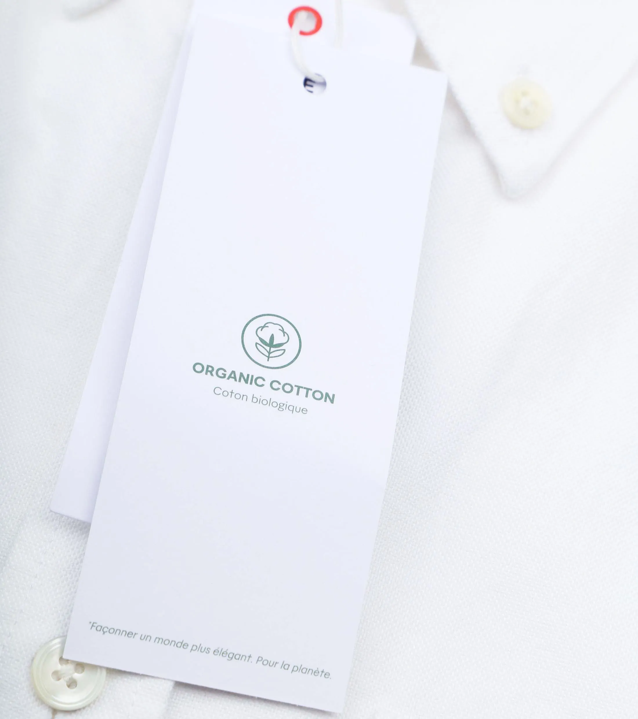 Lacoste  Oxford Overhemd Wit