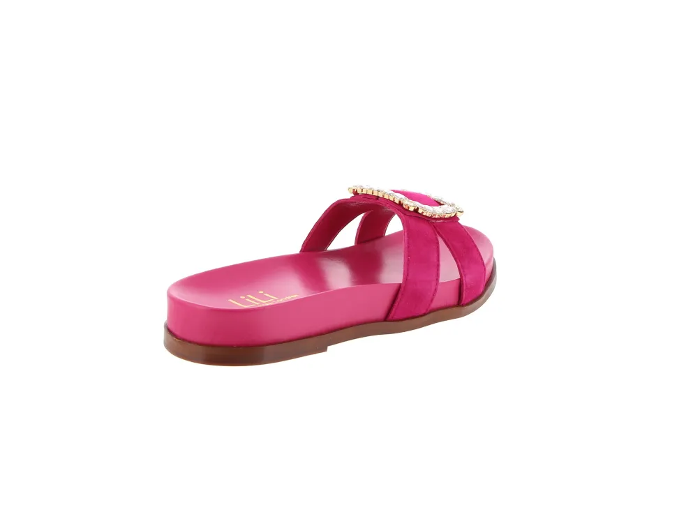 Lili By Paris Londres muiltje roze