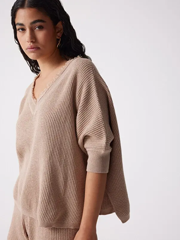 Not Shy Pullover Leah
